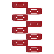 StealthMounts Milwaukee PACKOUT Feet Red 8-Pack Mounting Accessory for Storage Customization (PAC-F-02-8)