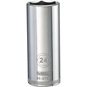 DEWALT 1/2-in. Drive 24 mm Deep 6-Point Socket with DirectTorque Technology (DWMT96370OSP)