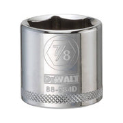 DEWALT 7/8 in. 3/8 in. Drive 6-Point Deep Impact Socket, SAE (DWMT88984OSP)