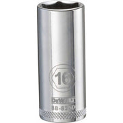 DEWALT 16 mm 3/8-in. Drive 6-Point Deep Impact Socket, Metric (DWMT88825OSP)