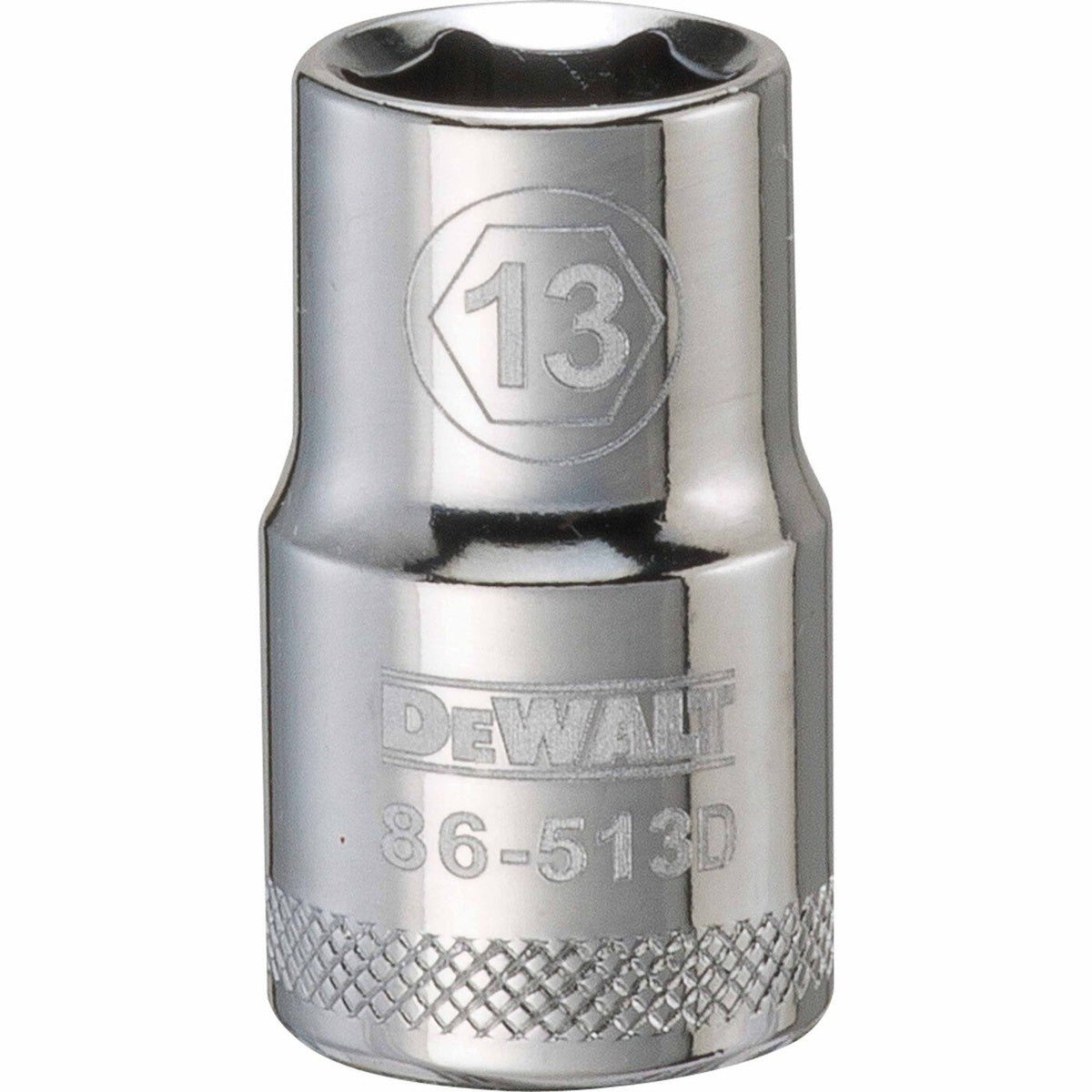 DeWalt 1/2-in. Drive 13 mm 6-Point Socket, Manual Hand Tool (DWMT86513OSP)