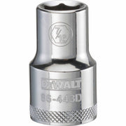 DEWALT 1/2-in. Drive 7/16-in. 6-Point Socket, SAE (DWMT86443OSP)