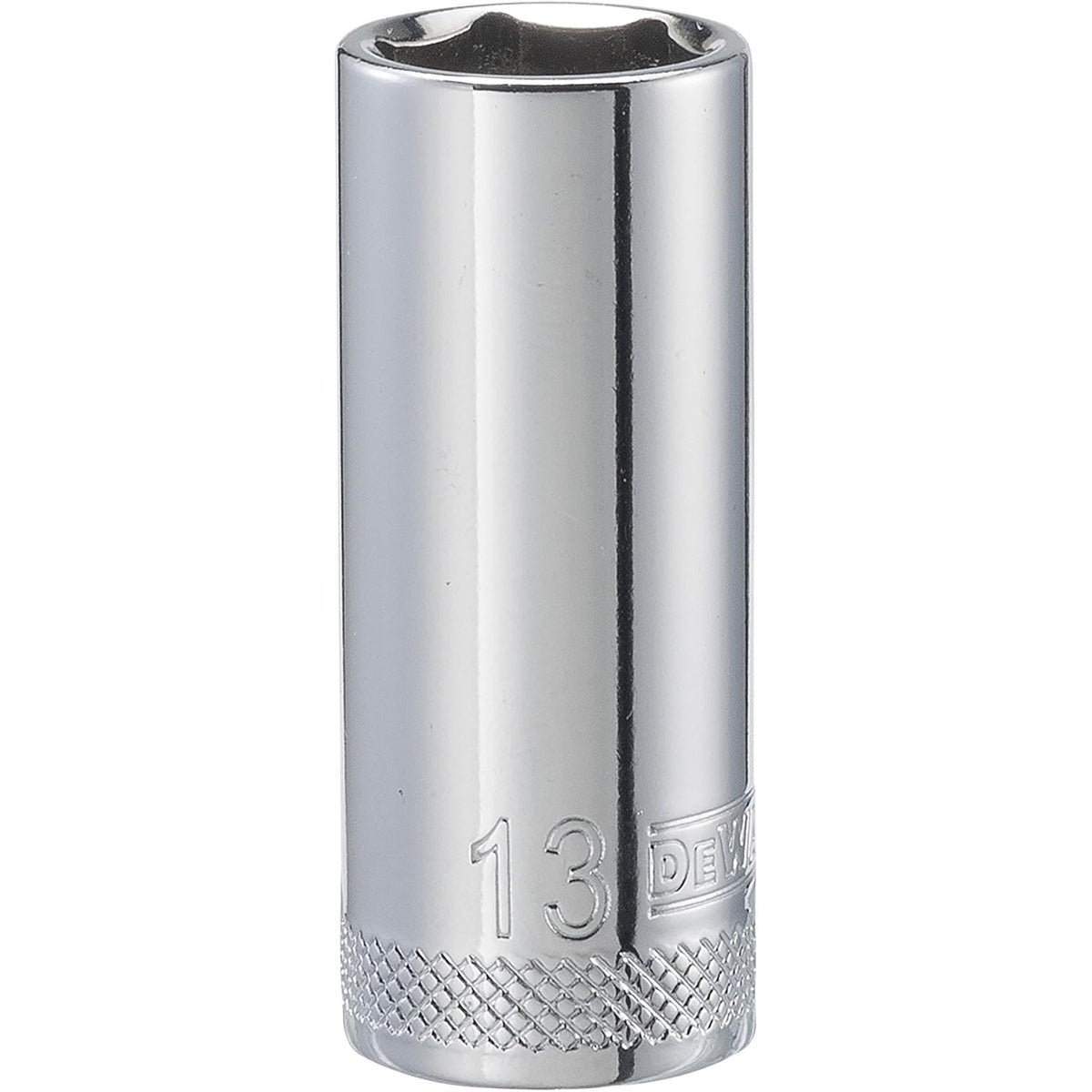 DEWALT 3/8-in. Drive 13 mm 6-Point Deep Socket with Chrome Finish (DWMT86325OSP)