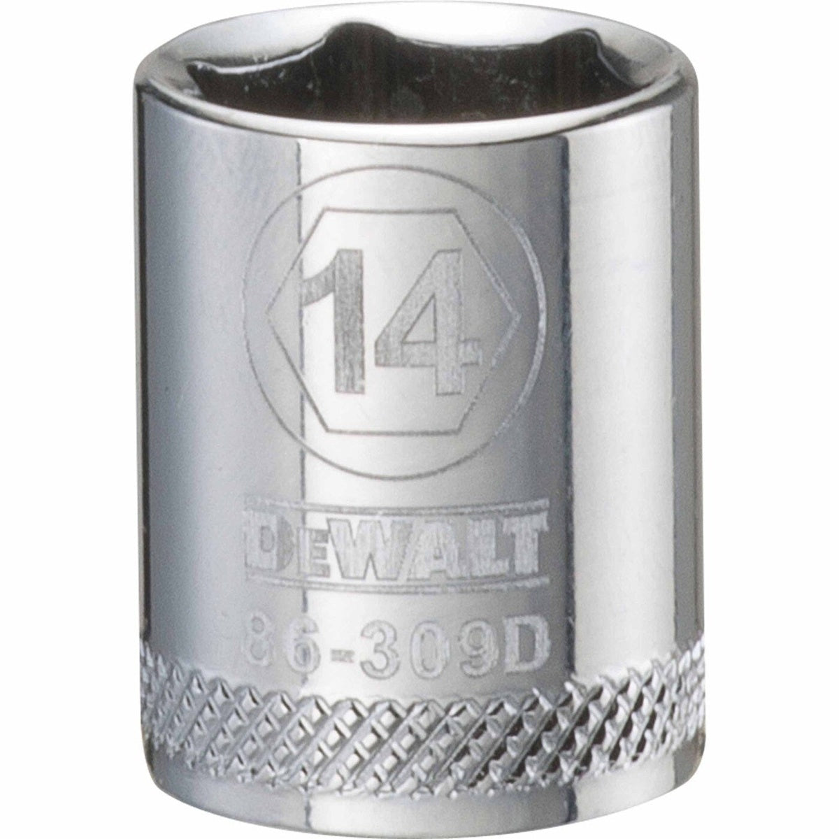 DEWALT 3/8-in. Drive 14 mm 6-Point Socket, Chrome Vanadium (DWMT86309OSP)