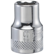 DEWALT 3/8 in. Drive 9 mm 6-Point Socket with DirectTorque (DWMT86304OSP)