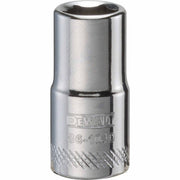 DEWALT 1/4 in. Drive 7 mm 6-Point Socket with Knurled Ring (DWMT86104OSP)