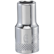 DEWALT 6 mm 1/4-in. Drive 6-Point Deep Impact Socket, Metric (DWMT86103OSP)