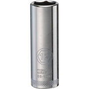 DEWALT 12 mm 1/4 in. Drive 6-Point Metric Deep Socket (DWMT86100OSP)