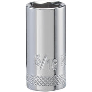 DEWALT 1/4 in. Drive 5/16-in. 6-Point SAE Socket, Polished Chrome (DWMT86026OSP)