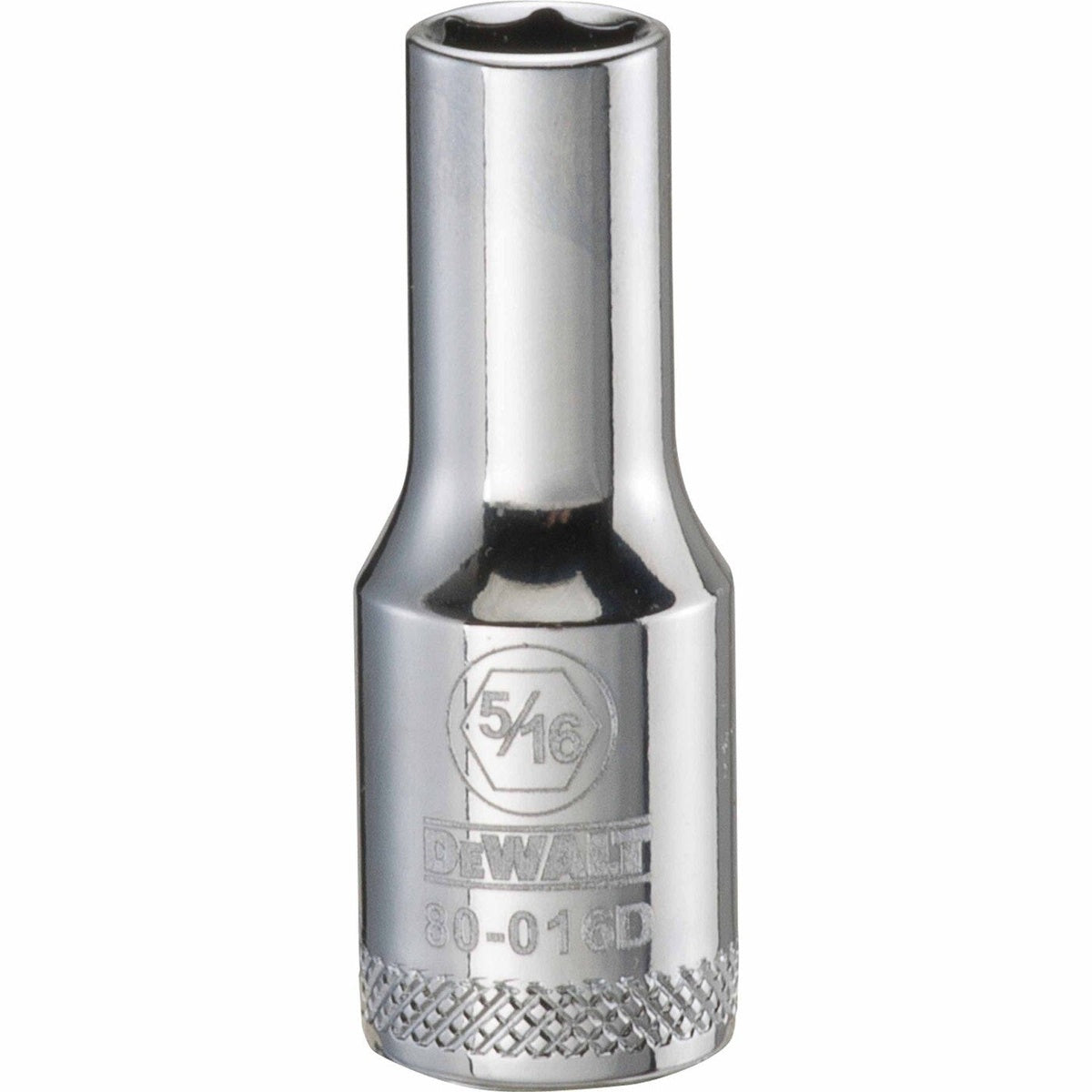 DEWALT 3/8-in. Drive 5/16-in. 6-Point Deep Socket, SAE (DWMT80016OSP)