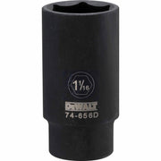 DEWALT 1/2-in. Drive 1-1/16-in. 6-Point Deep Impact Socket, SAE (DWMT74656OSP)