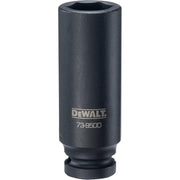 DEWALT 1/2-in. Drive 19 mm Deep Impact Socket, 6-Point (DWMT73950OSP)