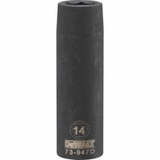 DEWALT 1/2-in. Drive 14 mm 6-Point Deep Impact Socket (DWMT73947OSP)
