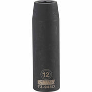 DEWALT 1/2-in. Drive 12 mm 6-Point Deep Impact Socket (DWMT73945OSP)
