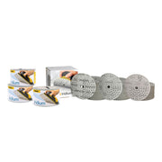 Mirka 6-in. Iridium Dust-Free Trial Kit with sanding discs and perf rolls