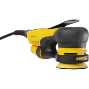 Mirka DEROS 3-in. corded random orbital sander in yellow and black