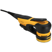 Mirka DEROS II 350X corded 3-in. random orbital sander angled side view