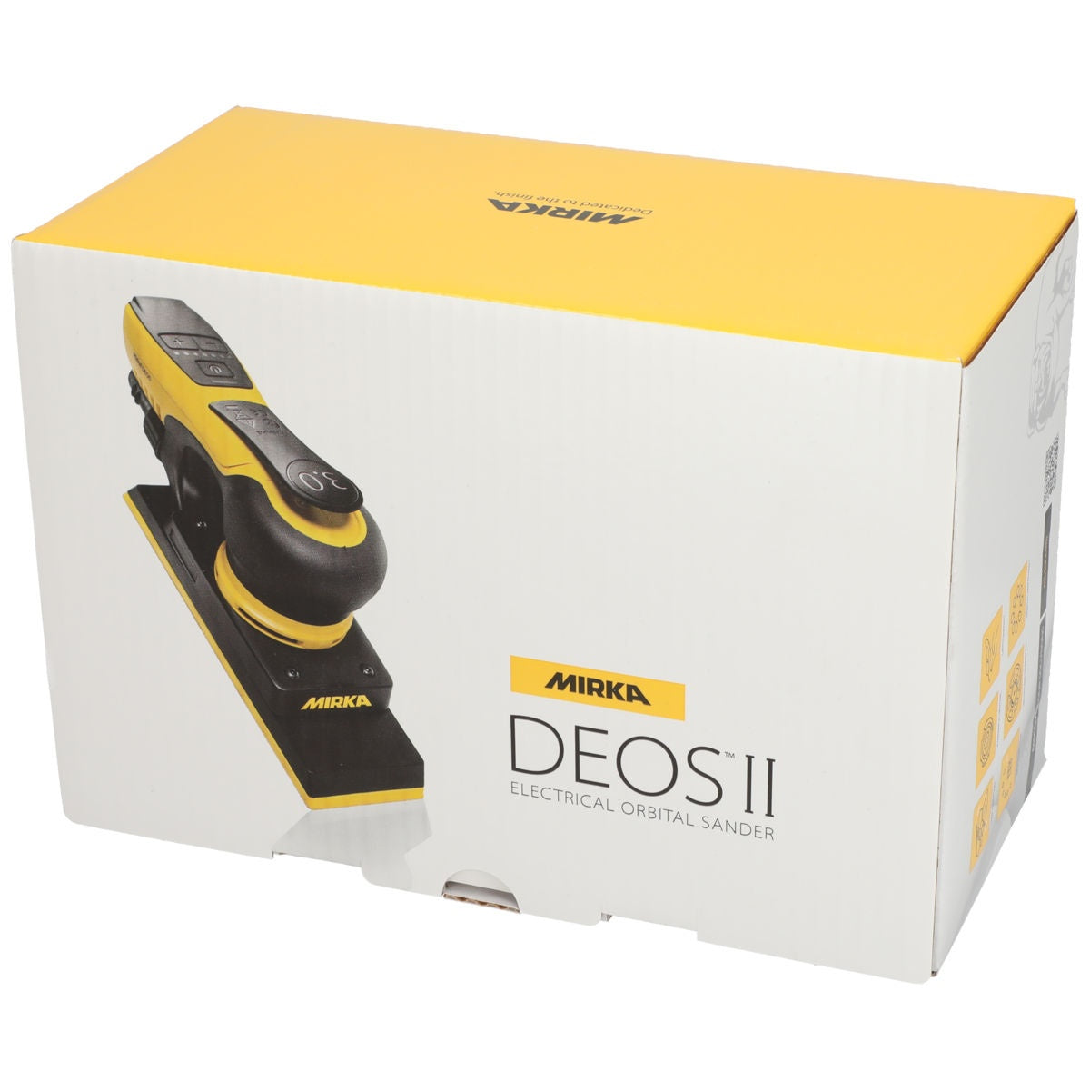 Mirka DEOS II 343X 3-in. x 4-in. Corded Orbital Sheet Sander with 3.0 mm Orbit and Bluetooth for Tight Spaces (MID3434044US)