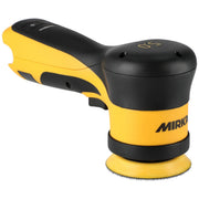 Mirka AROS-B 350 12 V 3-in. cordless random orbital sander, front angle view