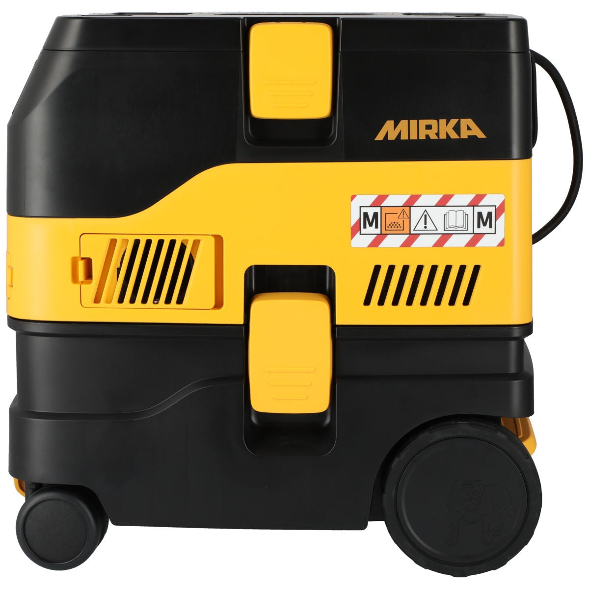 Side view of Mirka DEXOS 1217X M-Class HEPA dust extractor