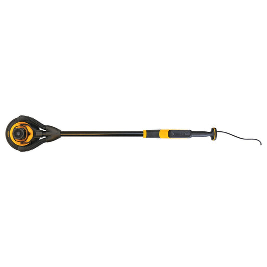 Side view of Mirka LEROS 950XCV wall and ceiling sander