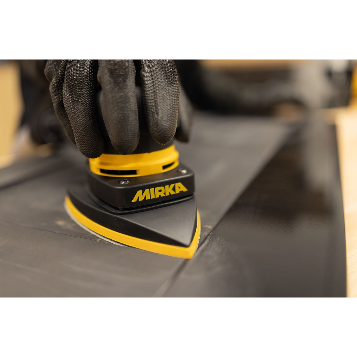 Mirka DEOS II 663X 4-in. x 6-in. x 6-in. 3.0 mm Corded Delta Orbital Sander for Corners and Profiles (MID6634044US)