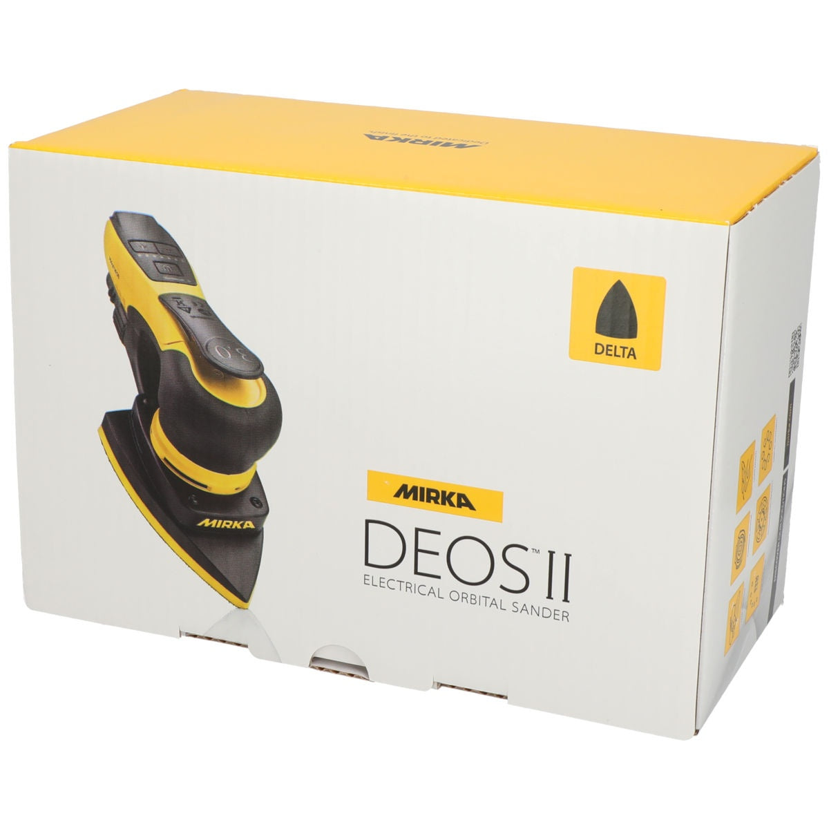 Mirka DEOS II 663X electrical orbital sander retail box