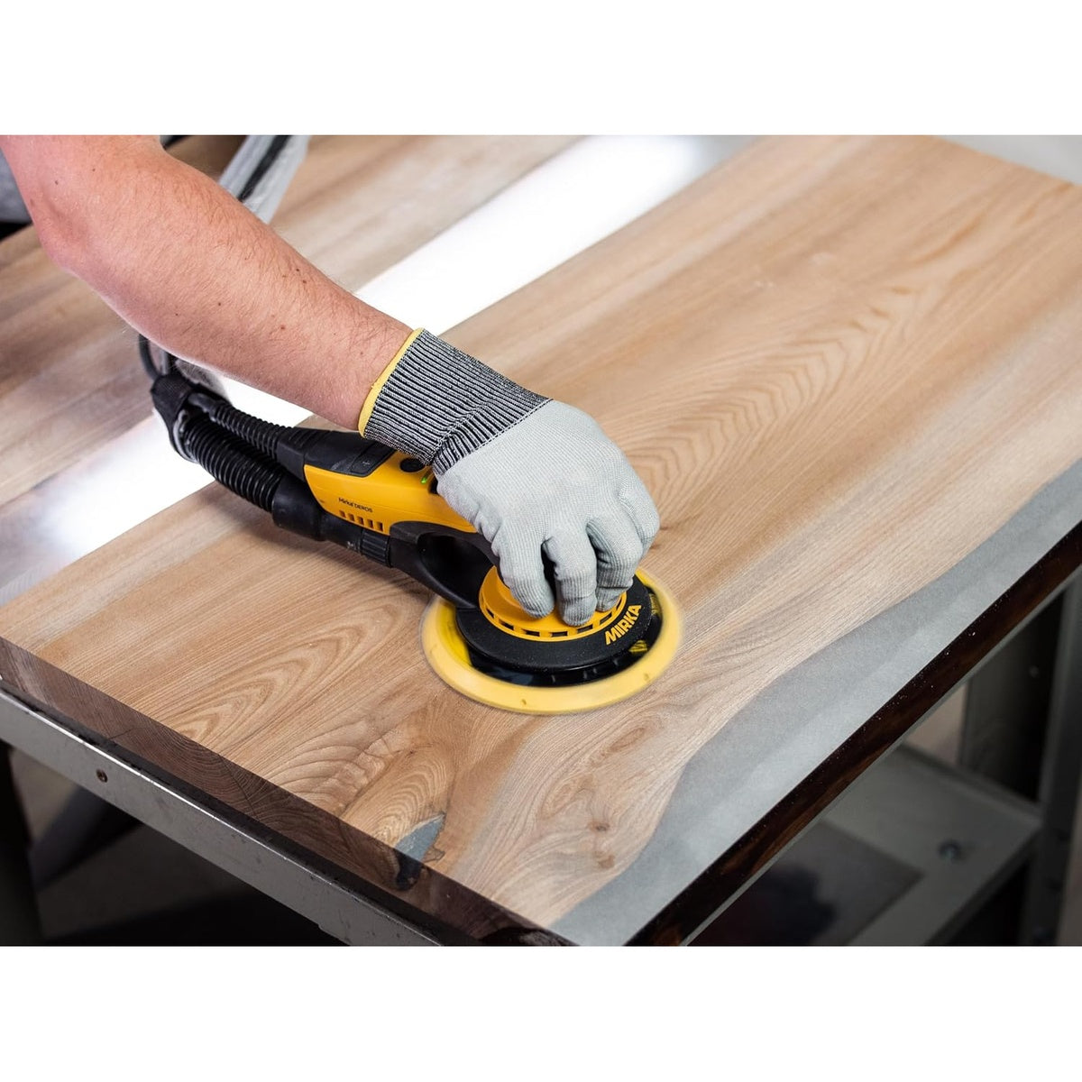 Mirka DEROS 110V 6-in. Corded 5.0mm Random Orbital Sander with Case (MID65020CAUS)