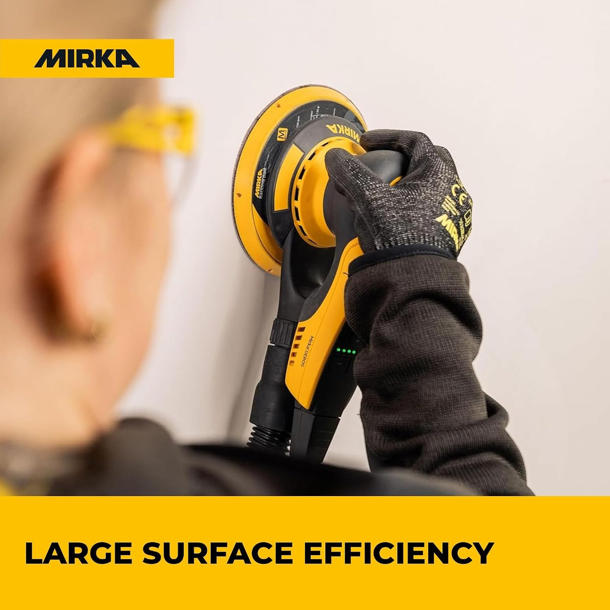 Mirka DEROS II 650 6-in. 110V Corded Random Orbital Sander with Case, 5.0mm Orbit (MID65040CAUS)