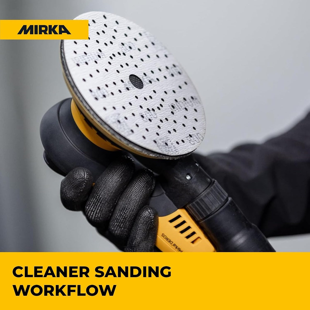 Mirka DEROS II 650 6-in. 110V Corded Random Orbital Sander with Case, 5.0mm Orbit (MID65040CAUS)