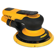 Mirka PROS 625CV 6-inch pneumatic random orbital sander angled view