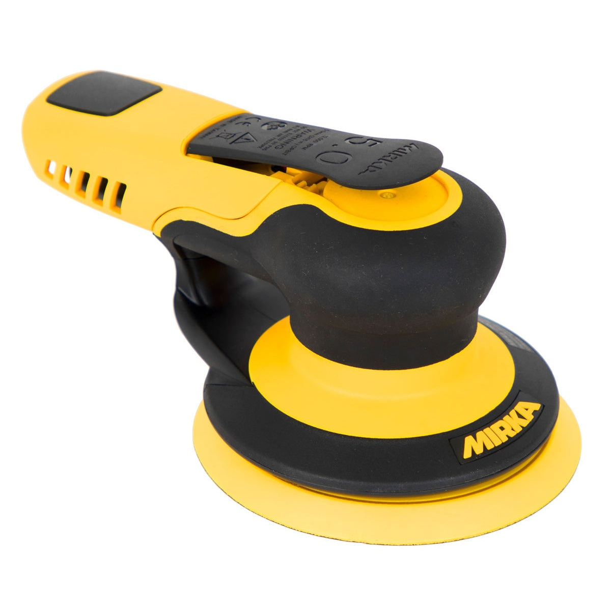 Mirka PROS 5-in. pneumatic random orbital sander, non-vacuum, model MRP-550NV