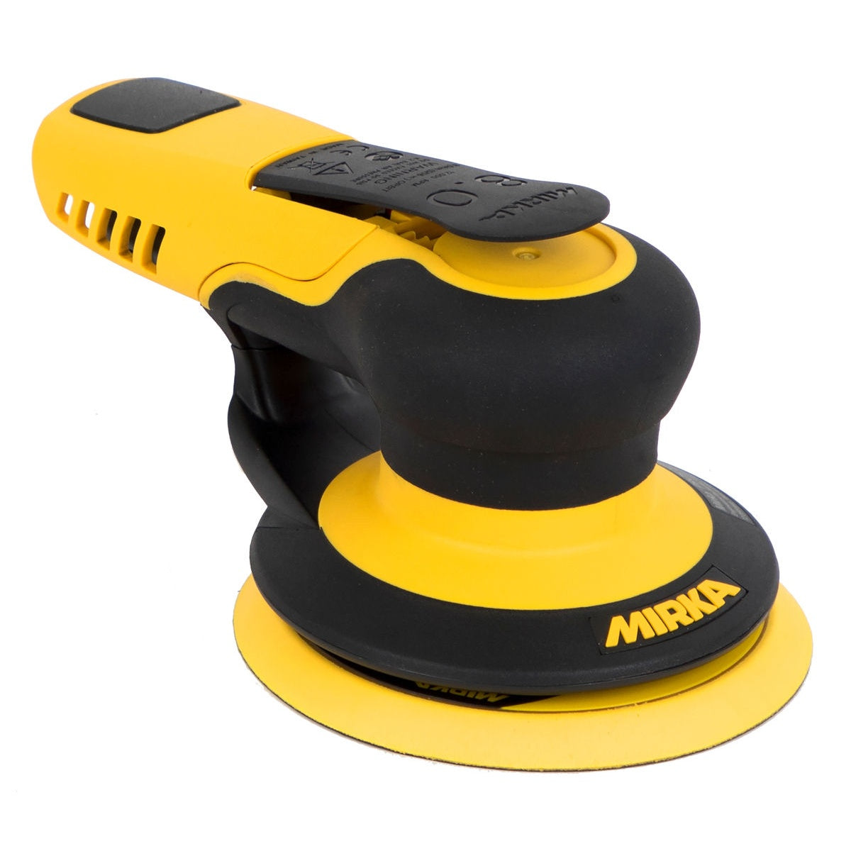 Mirka PROS 5-in. 8 mm pneumatic random orbital sander, non-vacuum