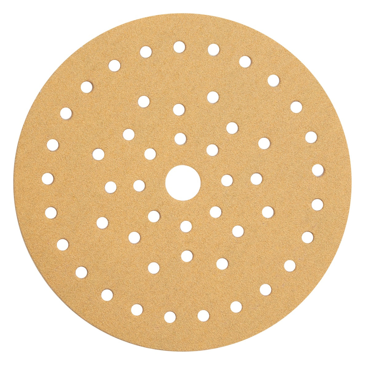 Mirka Gold 6-in. Grip Multifit P1000 sanding disc with multi-hole pattern