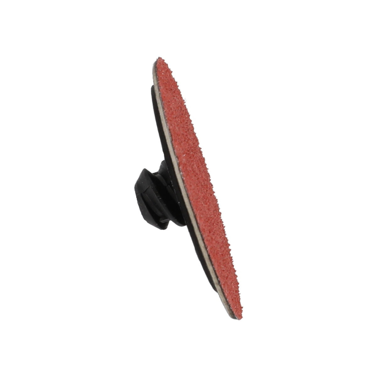 Mirka 38mm CER P80 quick lock sanding disc angled view