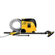 Mirka 9-in. LEROS dust-free wall and ceiling sander kit with HEPA dust extractor, hose, and extension shaft