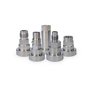 Mirka PCS stainless steel paint spray gun adapters