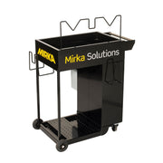 Mirka Smart Cart Solution Trolley mobile storage cart with open top tray and lower platform