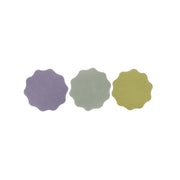 Mirka Iridium SR rosette grip finishing abrasives in assorted colors