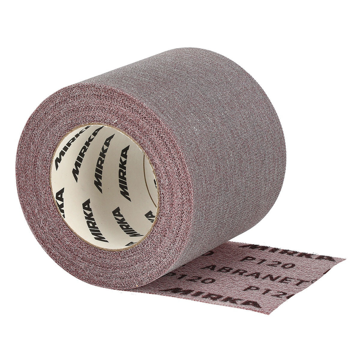 Mirka Abranet P80 grip sanding roll, 4.5-in. x 32.8-ft.