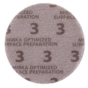Mirka OSP-3 6-in. grip sanding disc for primer preparation, abrasive disc