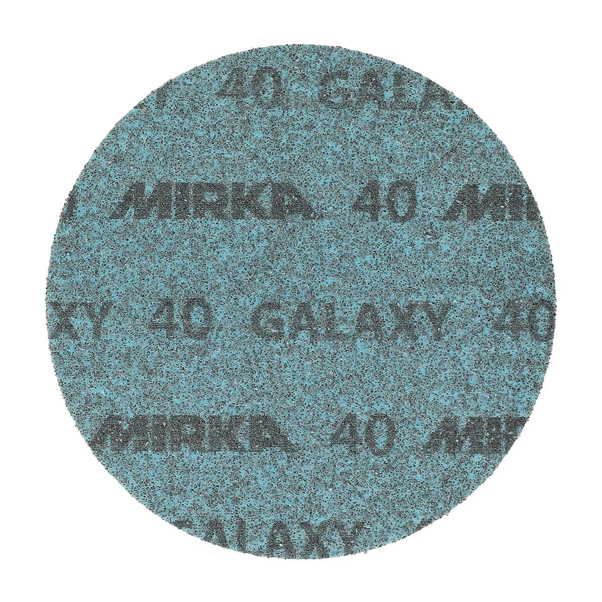 Mirka Galaxy 6-in. 40 grit sanding disc front view