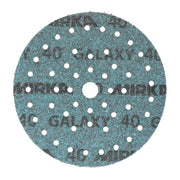 Mirka Galaxy 6-in. 40 grit Multifit ceramic sanding disc front view