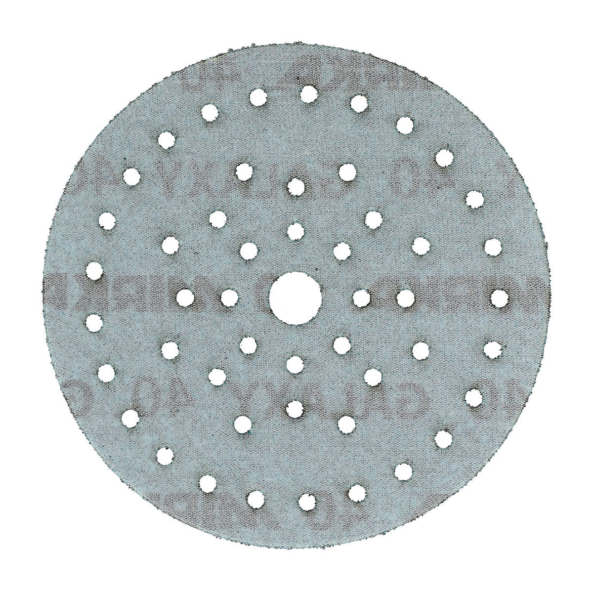 Mirka Galaxy 6-in. hook and loop sanding disc back view