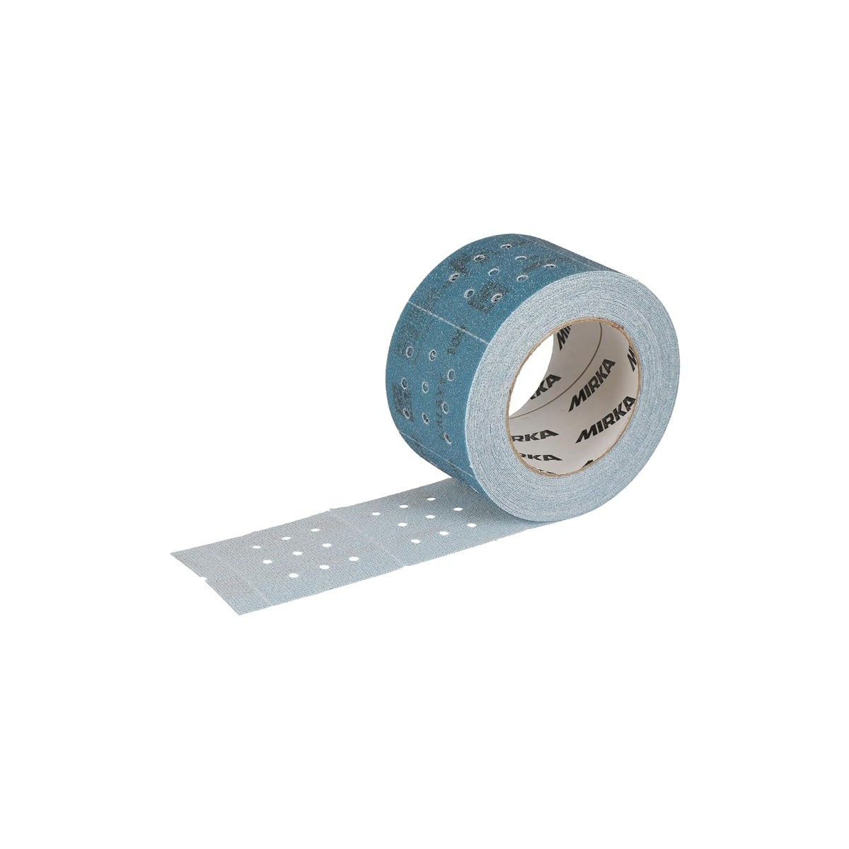 Mirka Galaxy blue perforated sanding roll for sanding blocks and sanders