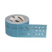 Mirka Galaxy 150 grit perforated sanding roll, 2.75-in. wide, blue abrasive roll