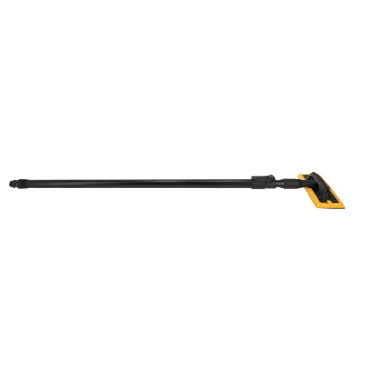Side view of Mirka DecoSander telescopic pole sander with rectangular sanding pad