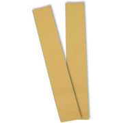 Mirka P80 PSA sanding sheet strips, 2-3/4-in. x 16-1/2-in., gold abrasive sheets