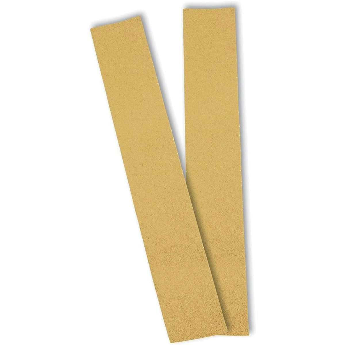 Mirka P80 PSA sanding sheet strips, 2-3/4-in. x 16-1/2-in., gold abrasive sheets
