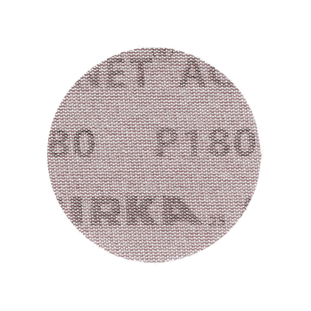 Close-up of Mirka Abranet Ace mesh sanding disc